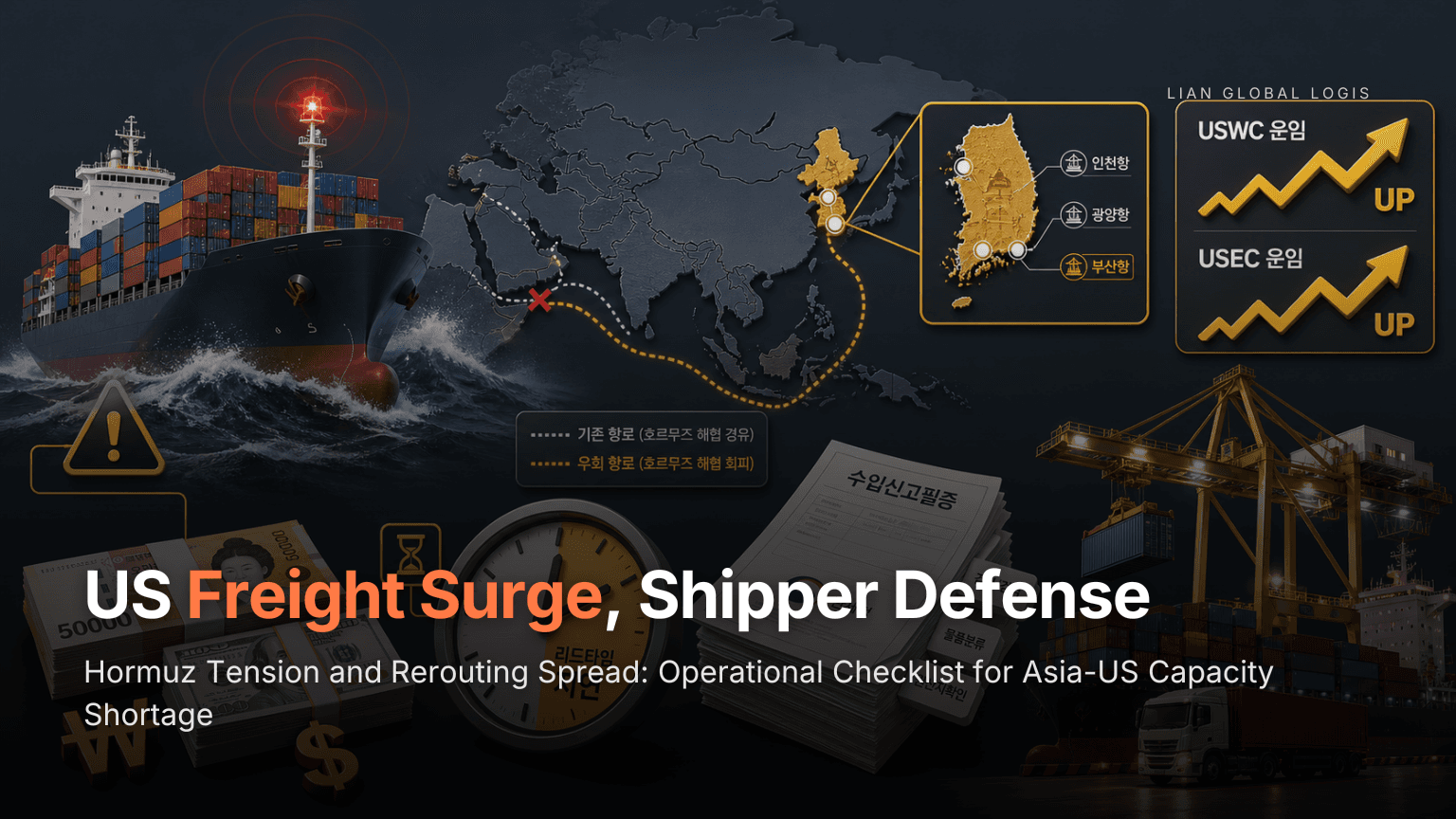 US-Bound Ocean Freight Surge: Space Procurement and Inspection Strategy for Shippers