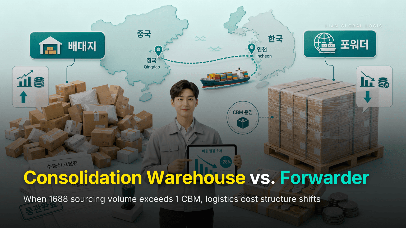 China Consolidation Warehouse vs. Freight Forwarder: Timing Analysis for 1688 Direct Sourcing Sellers to Reduce Logistics Costs